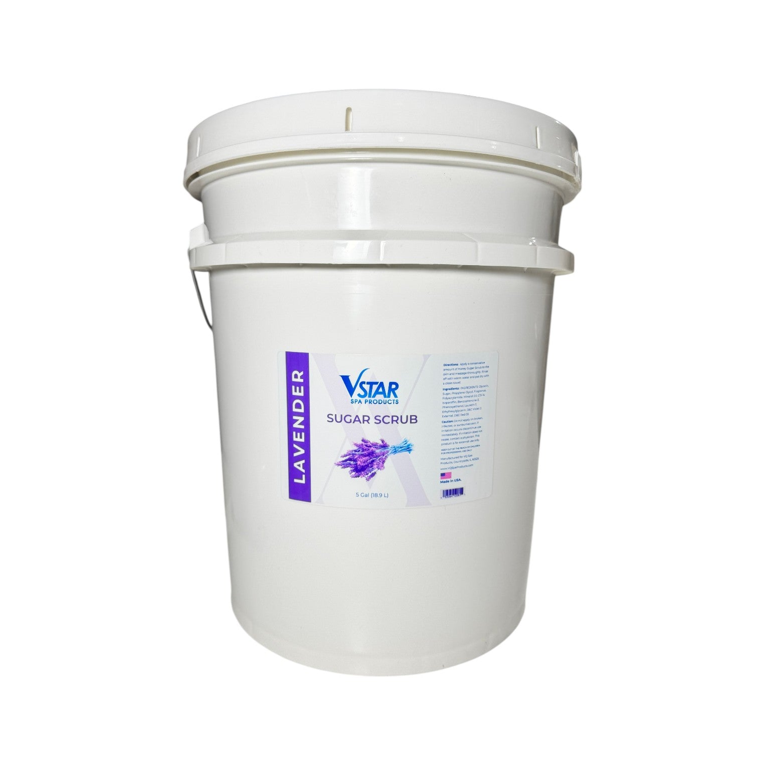 Sugar Scrub - Lavender, 5 Gallon